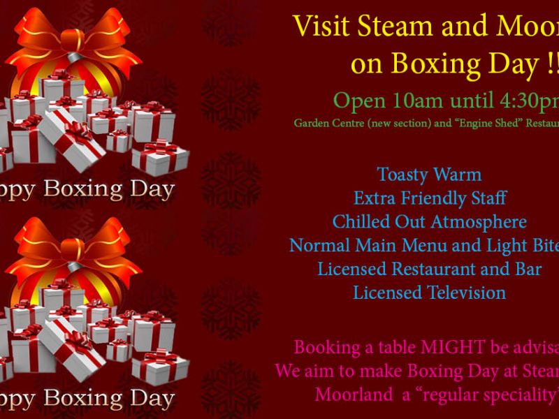Boxing Day - CHILL OUT !