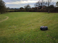 This is a Husqvarna 450X just installed in a BIG Lawn