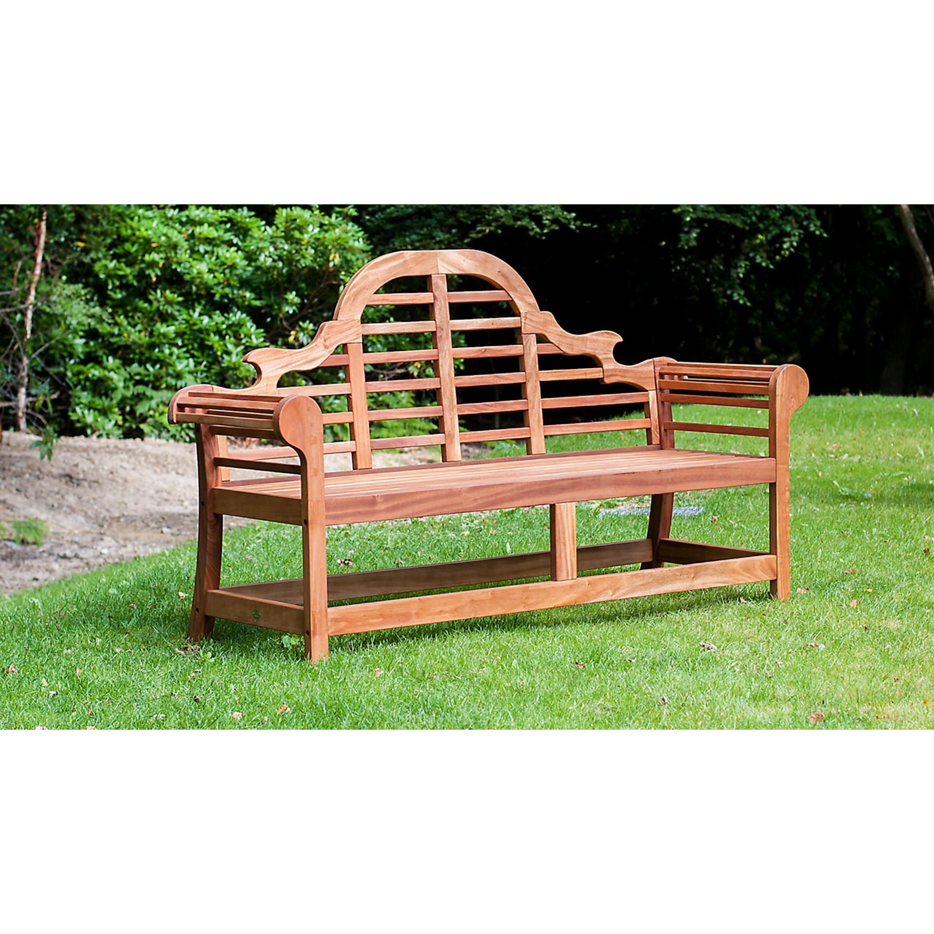 Alexander Rose Cornis Lutyens Bench Code 384b Steam Moorland