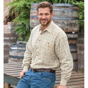 Birch micro fleece-lined shirt Medium