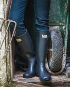 Hoggs of Fife Braemar Wellington Boot Navy Size 7 - image 2