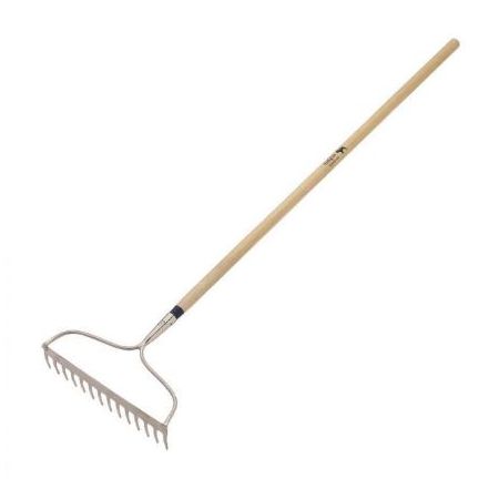 Bulldog Pedigree Stainless Steel Bow Rake - Steam & Moorland Garden Centre