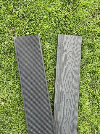 Both Sides of the Decking Plank