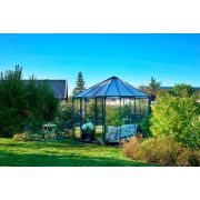Halls ATRIUM Greenhouse Green Toughened Glass