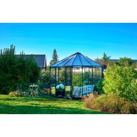 Halls ATRIUM Greenhouse Green Toughened Glass S08802 - image 1