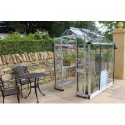 Halls Cotswold BIRDLIP Greenhouse 46 Aluminium 6mm polycarbonate - V01577