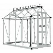 Halls Cotswold BIRDLIP Greenhouse 48 Aluminium 6mm polycarbonate - V01586