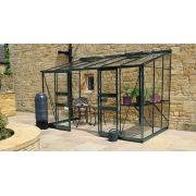 Halls Cotswold BROADWAY 126 lean-to Green 6mm Polycarbonate - V01717