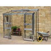 Halls Cotswold BROADWAY 84 lean-to Mill 6mm Polycarbonate - V01703