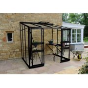 Halls Cotswold BROADWAY 86 lean-to Black LP Toughened