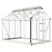 Halls Cotswold BURFORD Greenhouse 610 Aluminium Horticultural glass - image 2
