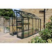 Halls Cotswold BURFORD Greenhouse 610 Green Horticulural Glass - image 2