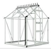 Halls Cotswold BURFORD Greenhouse 66 Aluminium Horticultural Glass - image 2