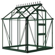 Halls Cotswold BURFORD Greenhouse 66 Green 6mm Polycarbonate - V01598 - image 2