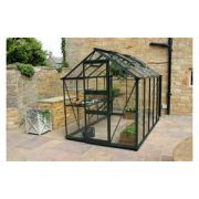 Halls Cotswold BURFORD Greenhouse 66 Green Horticultural  Glass - image 2