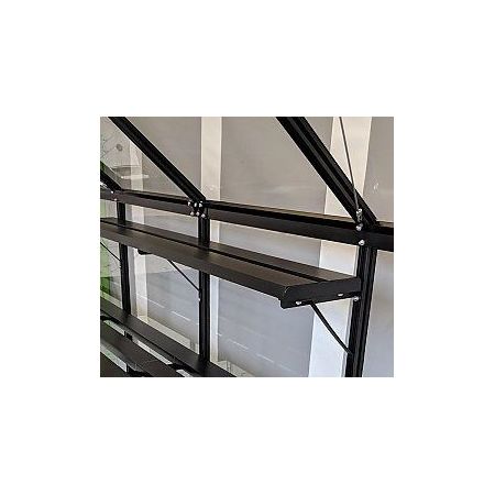 Halls Cotswold / Qube 4ft integral SHELF black