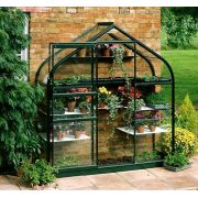 Halls Forest Green Supreme Wall Garden 6x2 Toughened Glass 70947