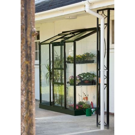 Halls Forest Green Wall Garden 6x2 Toughened Glass