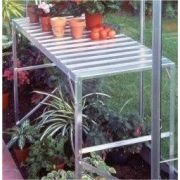 Halls Greenhouse 4ft Single Tier Aluminium Staging SO1708