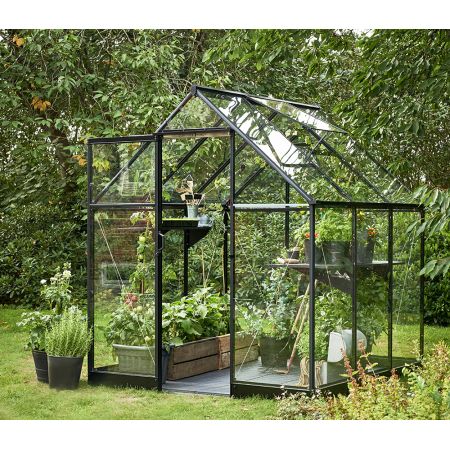 Halls Greenhouse Base 610 QUBE Black