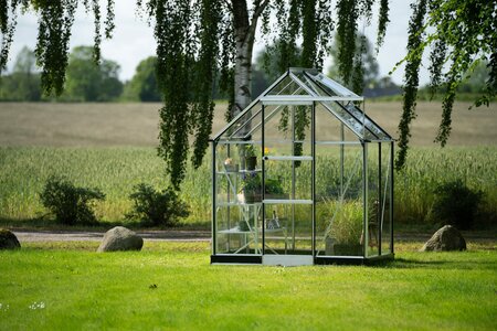 Halls Icon 6 greenhouse Mill Toughened Glass Full shot