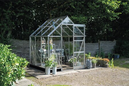 Halls ICON 6 6×6 Greenhouse 3mm Toughened Glass - Mill HR01047 - image 1