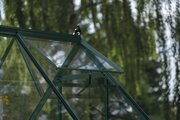 Halls ICON 6 6x10 Greenhouse 3mm horticultural glass - Green HR01134 - image 3