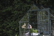 Halls ICON 6 6x10 Greenhouse 3mm Horticultural Glass - Green HR01134 - image 2