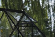 Halls ICON 6 6x10 Greenhouse 3mm Toughened Glass - Black HR01132  - image 3