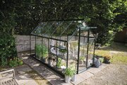 Halls ICON 6 6x10 Greenhouse 3mm Toughened Glass - Green HR01135 - image 1