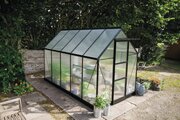 Halls ICON 6 6x10 Greenhouse 4mm Polycarbonate - Black HR01133 - image 1