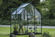 Halls ICON 6 6x4 Greenhouse 3mm Horticultural - Green HR01011 - image 3