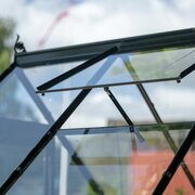 Halls ICON 6 6x6 Greenhouse 3mm Toughened Glass - Green HR01053 - image 3