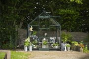 Halls ICON 6 6x6 Greenhouse 3mm Toughened Glass - Green HR01053 - image 1