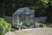 Halls ICON 6 6x6 Greenhouse 4mm Polycarbonate - Green HR01054 - image 1