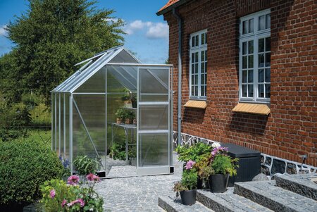 Halls ICON 6 6x8 Greenhouse 4mm polycarbonate - Mill HR 01089 - image 1