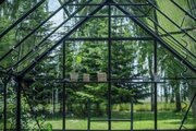 Halls ICON 8 8x10 Gardenhouse 3mm horti glass in black inside 