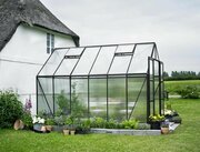 Halls Magnum 812 Black Greenhouse 12x8 Polycarbonate F09945