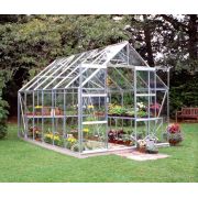 Halls Magnum 812 Mill Greenhouse 12 x 8 Toughened Glass Long Pane