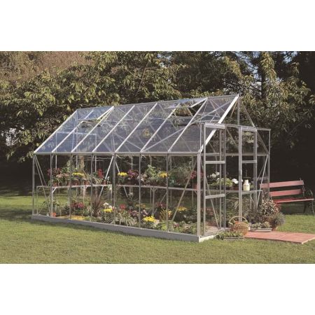 Halls Magnum 814 Mill Greenhouse 14 x 8 Toughened Glass Long Pane - image 1