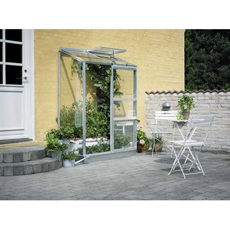 Halls Mill - Aluminium Wall Garden 4x2 Horticultural Glass