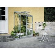 Halls Mill - Aluminium Wall Garden 4x2 Horticultural Glass