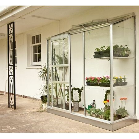 Halls Mill - Aluminium Wall Garden 6x2 Toughened Glass 70875