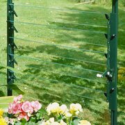 Halls Popular Greenhouse Louvre Window Vent Kit in Green F05414