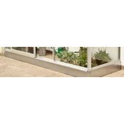 Halls Wall Garden Base 24 - Mill - Aluminium