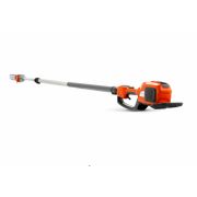 Husqvarna 530iPT5 Battery-Operated Telescopic Pole Saw set against a white background