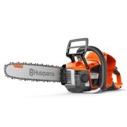 Husqvarna 540iXP 14 inch battery chainsaw 970572514 isolated on white background showing cordless professional chainsaw design