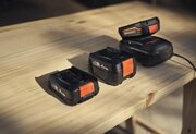 Husqvarna Aspire P4A 18-C70 Battery Charger 970601002 - In Action