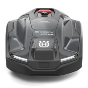 Husqvarna Automower 405XE NERA robotic lawnmower front view showing compact wire-free robotic mower design