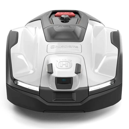 Husqvarna-Automower-410VE-front-on-shot-on-white-background